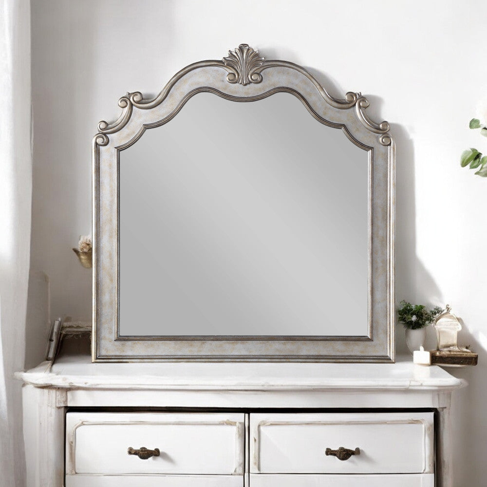 ACME 22204 Esteban Mirror, Antique Champagne