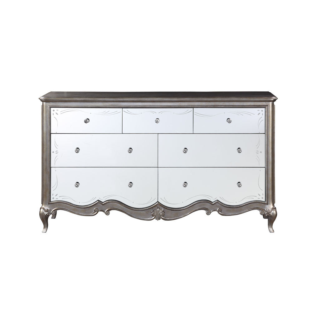 ACME 22205 Esteban Dresser (Jewelry Box), Antique Champagne