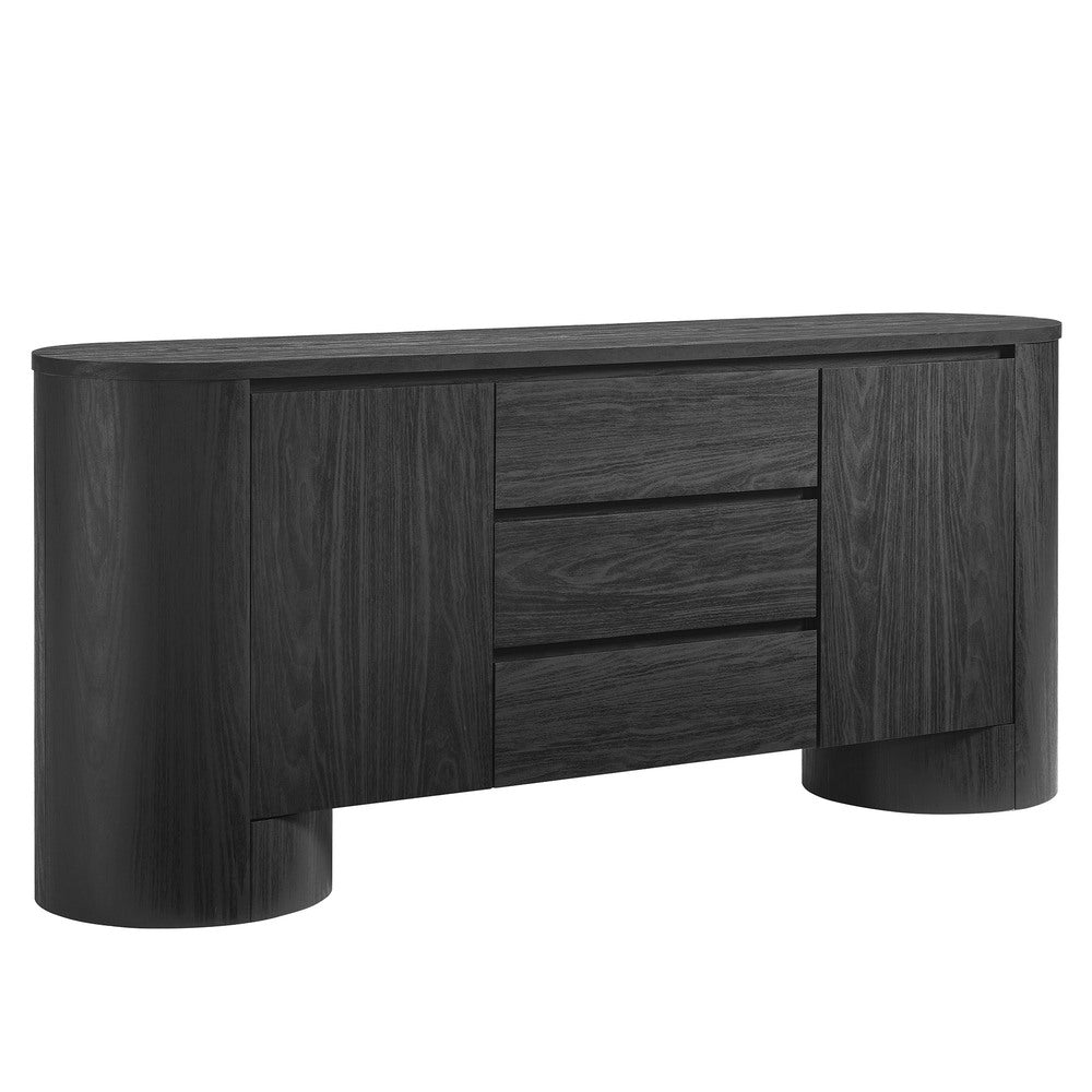 Modway EEI-7050 Duval 71" Rounded Sideboard Storage Cabinet