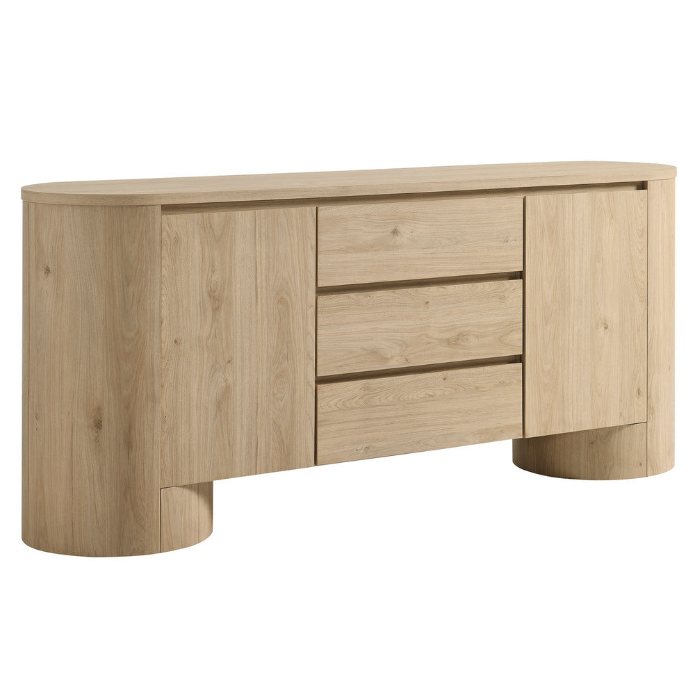 Modway EEI-7050 Duval 71" Rounded Sideboard Storage Cabinet