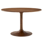 Modway EEI-7051 Lippa 48" Round Solid Wood Dining Table