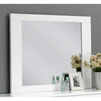 ACME 22634 Lorimar Mirror, White & Chrome Leg
