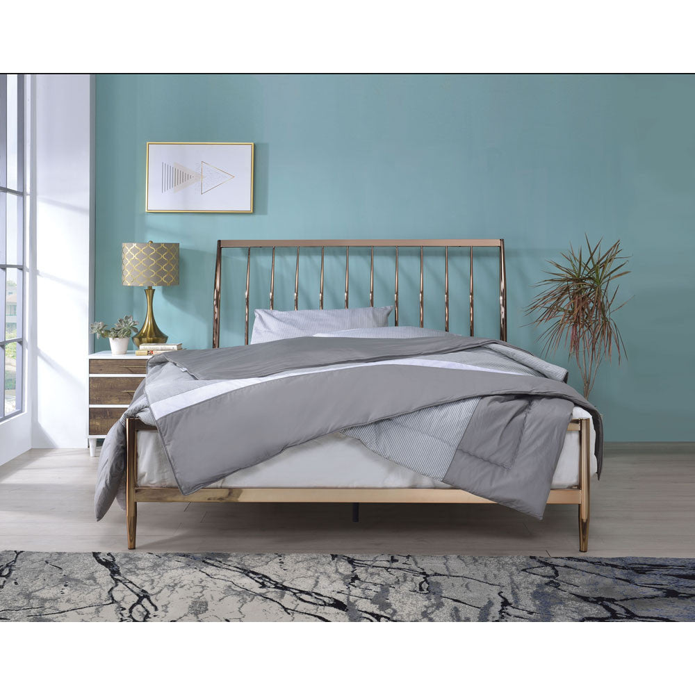 ACME 22690Q Marianne Queen Bed, Copper