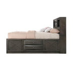 ACME 22700Q Ireland Queen Bed with Storage, Gray Oak (1Set/4Ctn)