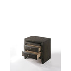 ACME 22704 Ireland Nightstand, Gray Oak