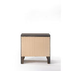 ACME 22704 Ireland Nightstand, Gray Oak