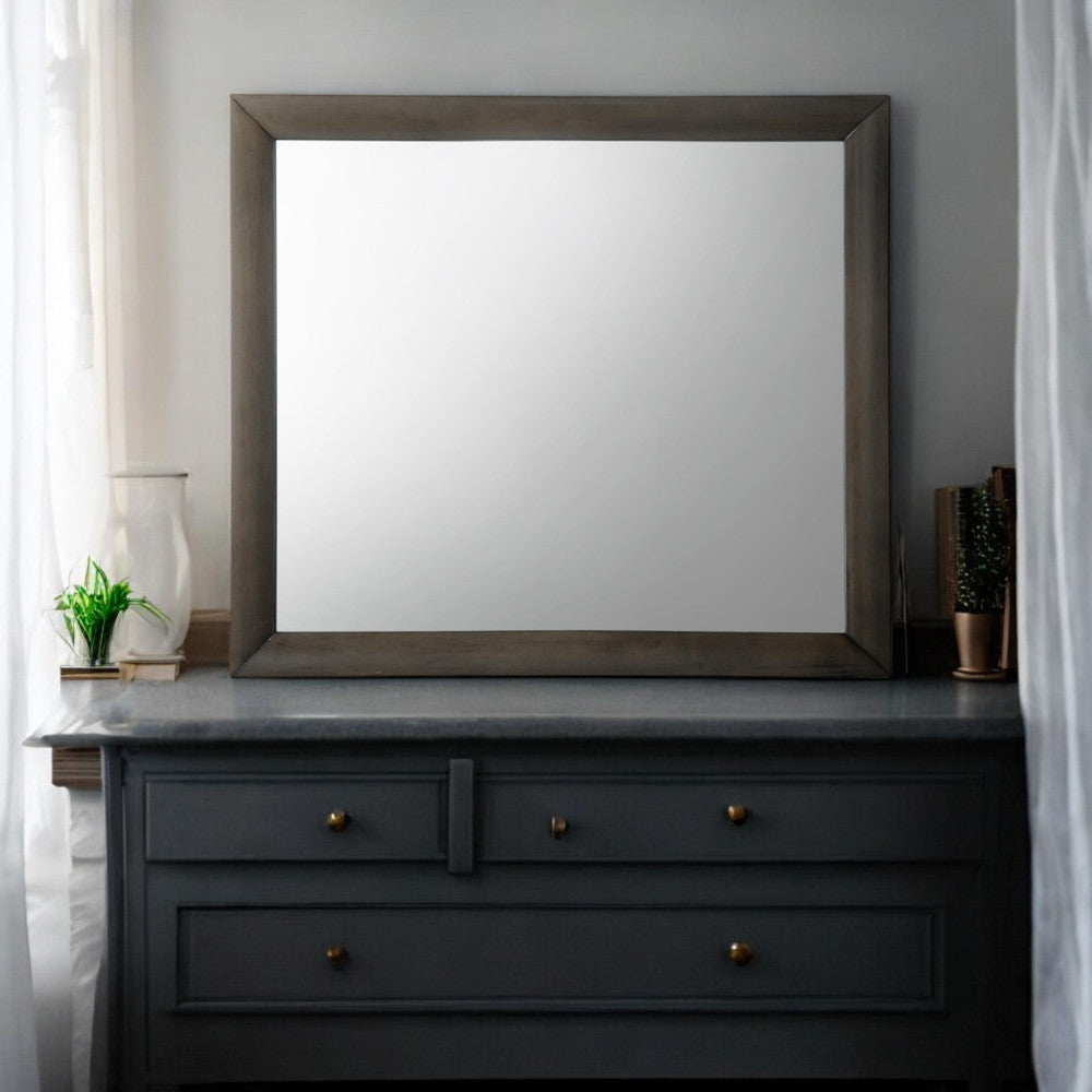 ACME 22705 Ireland Mirror, Gray Oak