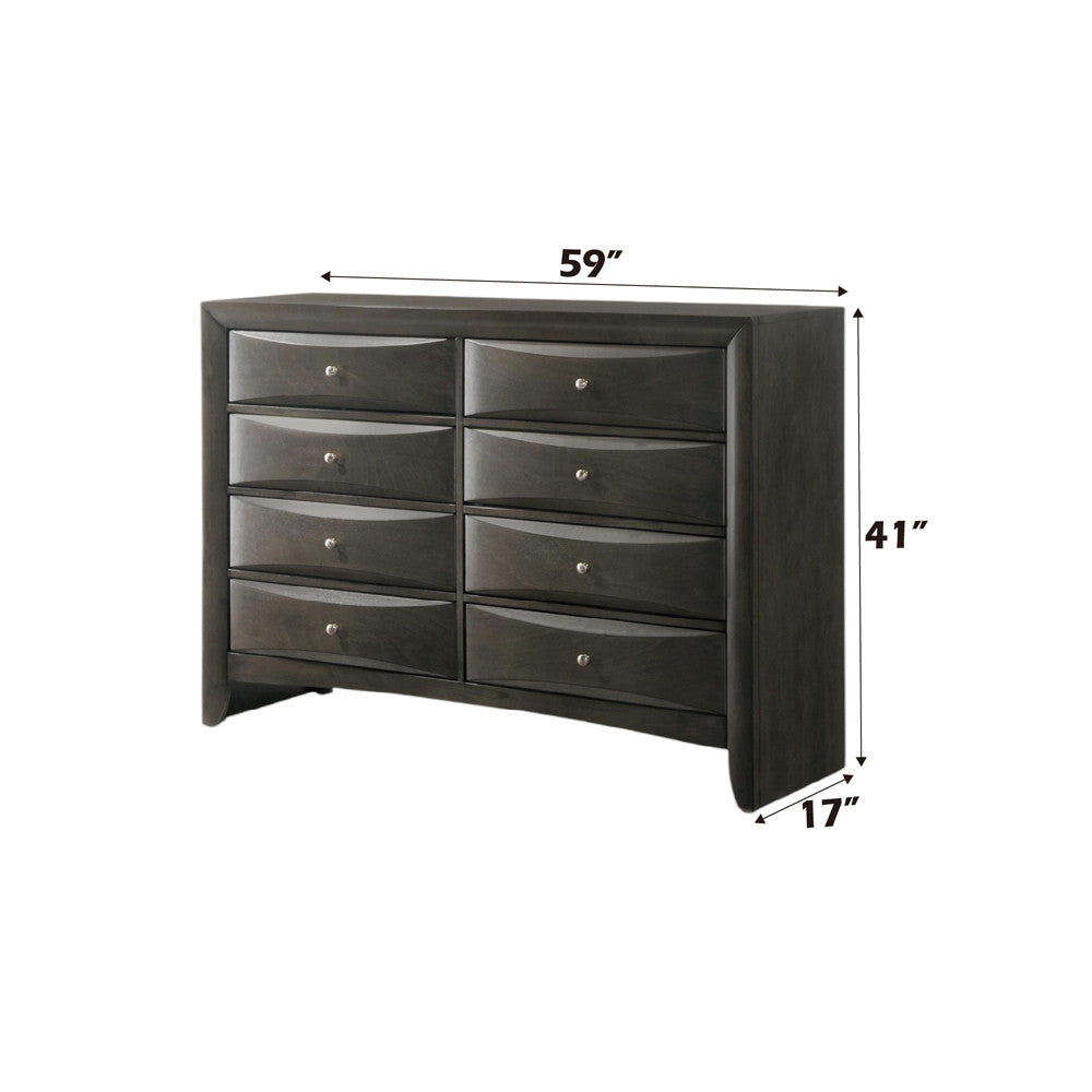 ACME 22706 Ireland Dresser, Gray Oak