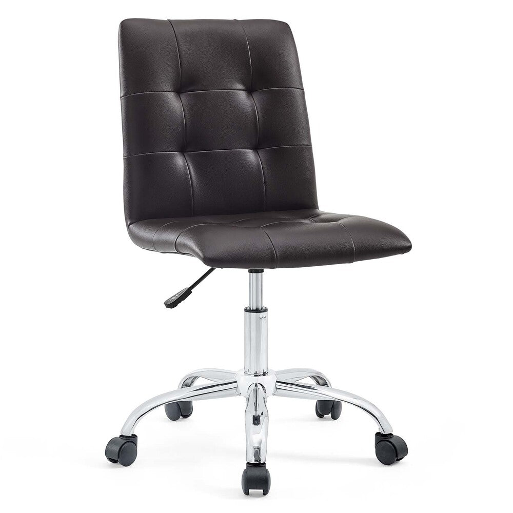 Modway EEI-1533 Prim Armless Mid Back Office Chair