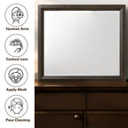 ACME 22874 Merveille Mirror, Espresso