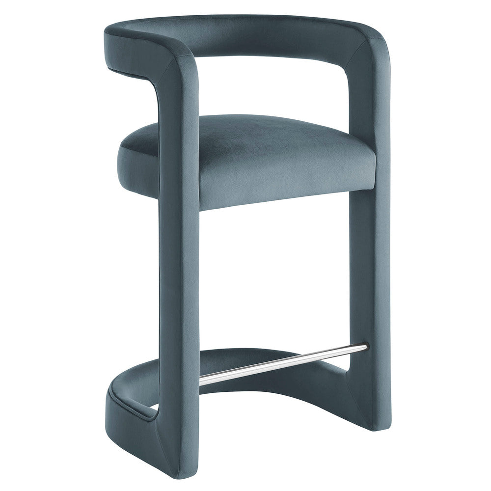 Modway EEI-7107 Winslow Performance Velvet Counter Stool