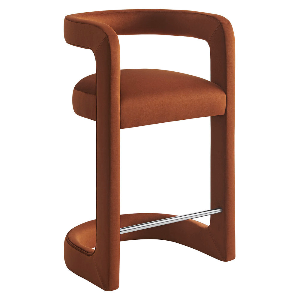 Modway EEI-7107 Winslow Performance Velvet Counter Stool