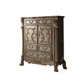 ACME 23166 Dresden Chest, Gold Patina & Bone