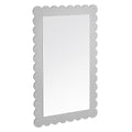 Modway EEI-7116 Emmeline Scalloped Rectangle Wall Mirror
