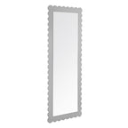 Modway EEI-7117 Emmeline Scalloped Rectangle Floor Mirror