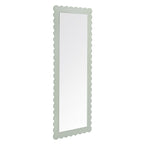 Modway EEI-7117 Emmeline Scalloped Rectangle Floor Mirror