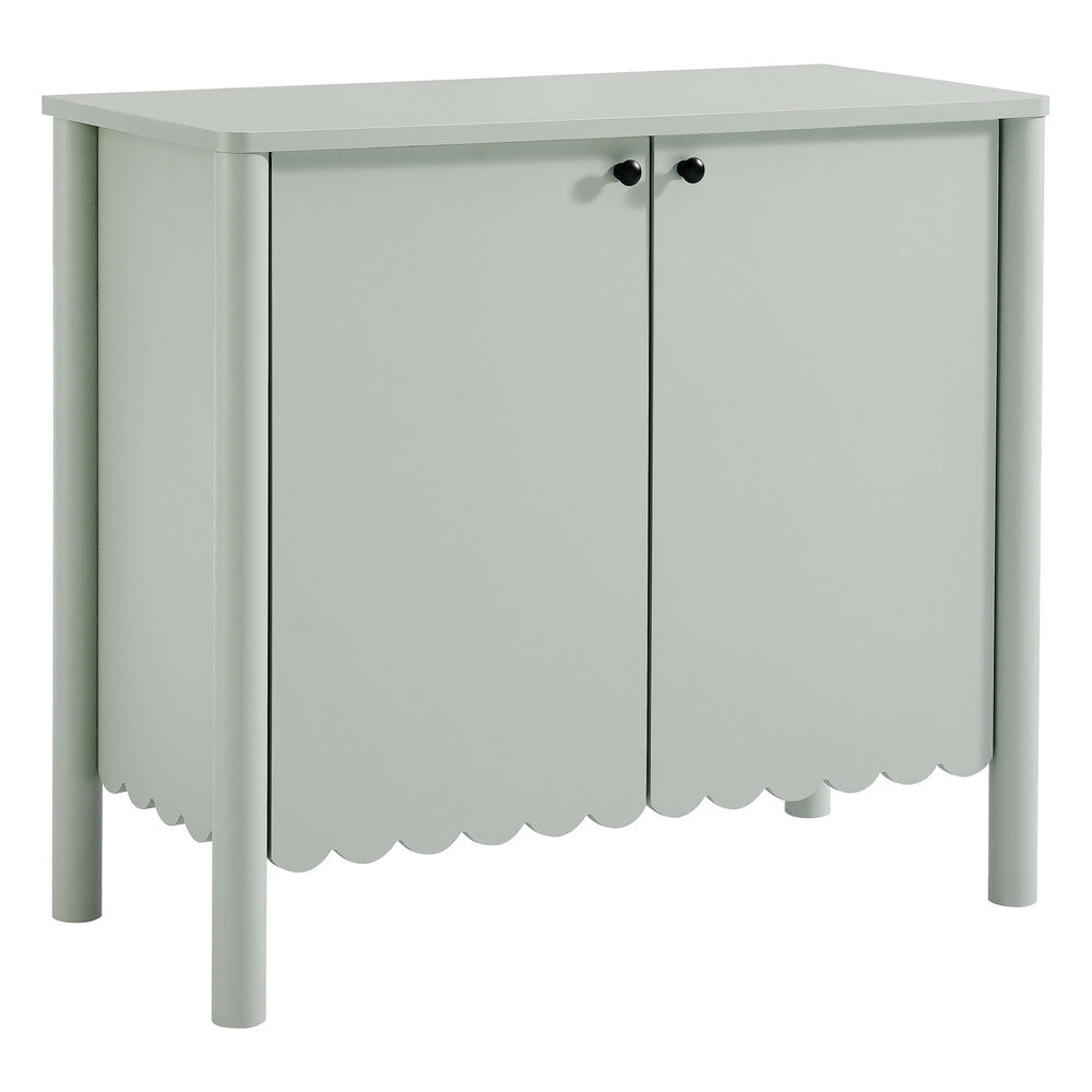 Modway EEI-7152 Emmeline 35" 2-Door Scalloped Sideboard Cabinet