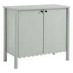 Modway EEI-7152 Emmeline 35" 2-Door Scalloped Sideboard Cabinet