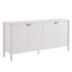 Modway EEI-7153 Emmeline 66" 4-Door Scalloped Sideboard Cabinet