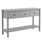 Modway EEI-7154 Emmeline 3-Drawer Scalloped Console Table