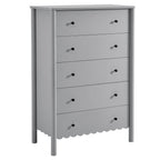 Modway EEI-7156 Emmeline Scalloped 5-Drawer Chest