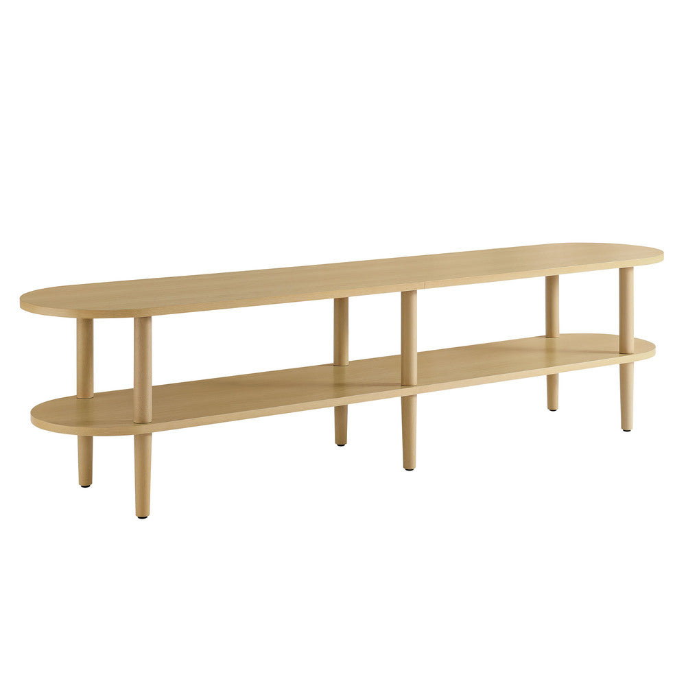 Modway EEI-7158 Torus Oval Wood TV Stand