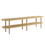 Modway EEI-7158 Torus Oval Wood TV Stand