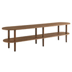 Modway EEI-7158 Torus Oval Wood TV Stand