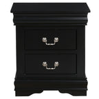 ACME 23733 Louis Philippe Nightstand, Black