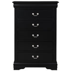 ACME 23736 Louis Philippe Chest, Black