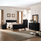 ACME 23736 Louis Philippe Chest, Black