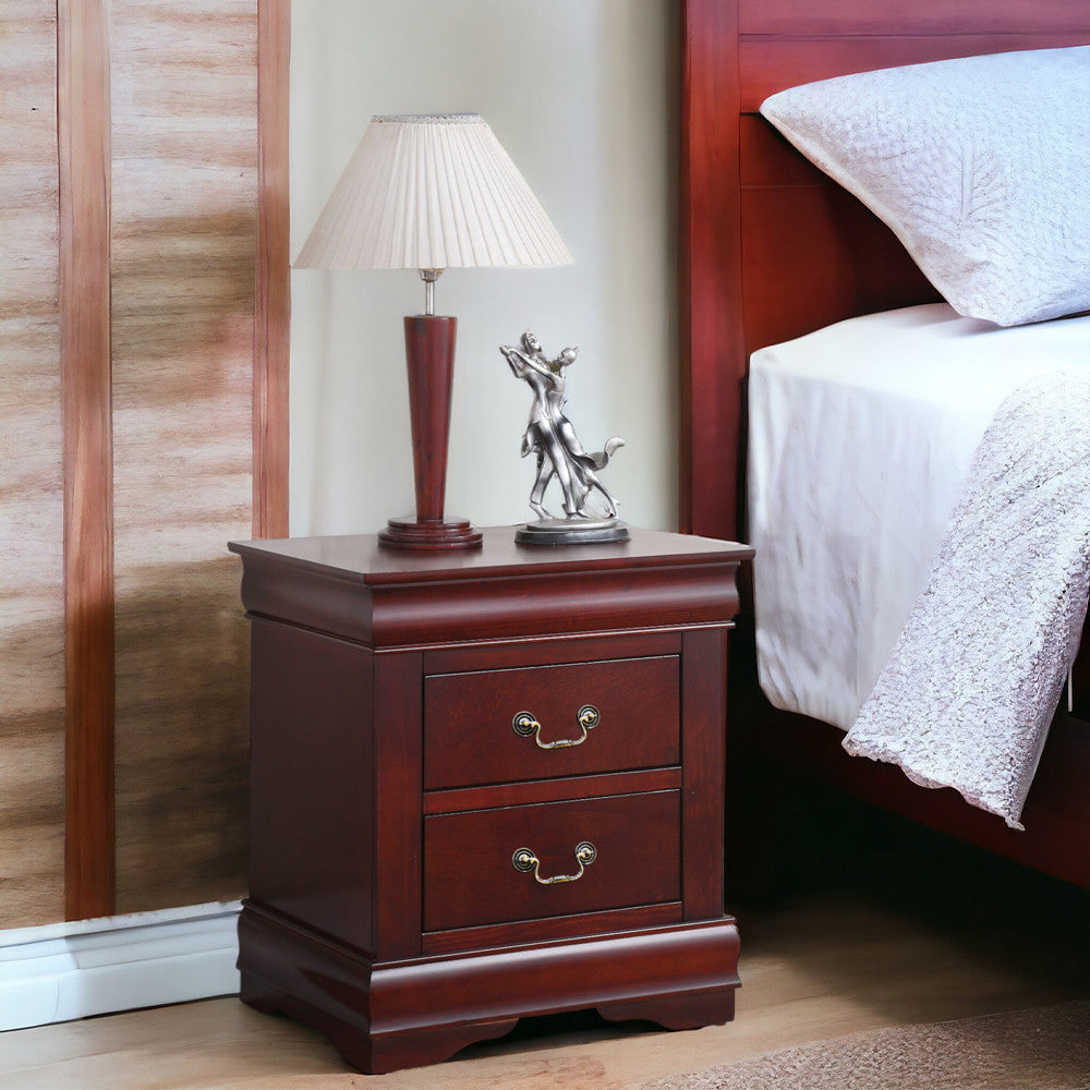 ACME 23753 Louis Philippe Nightstand, Cherry
