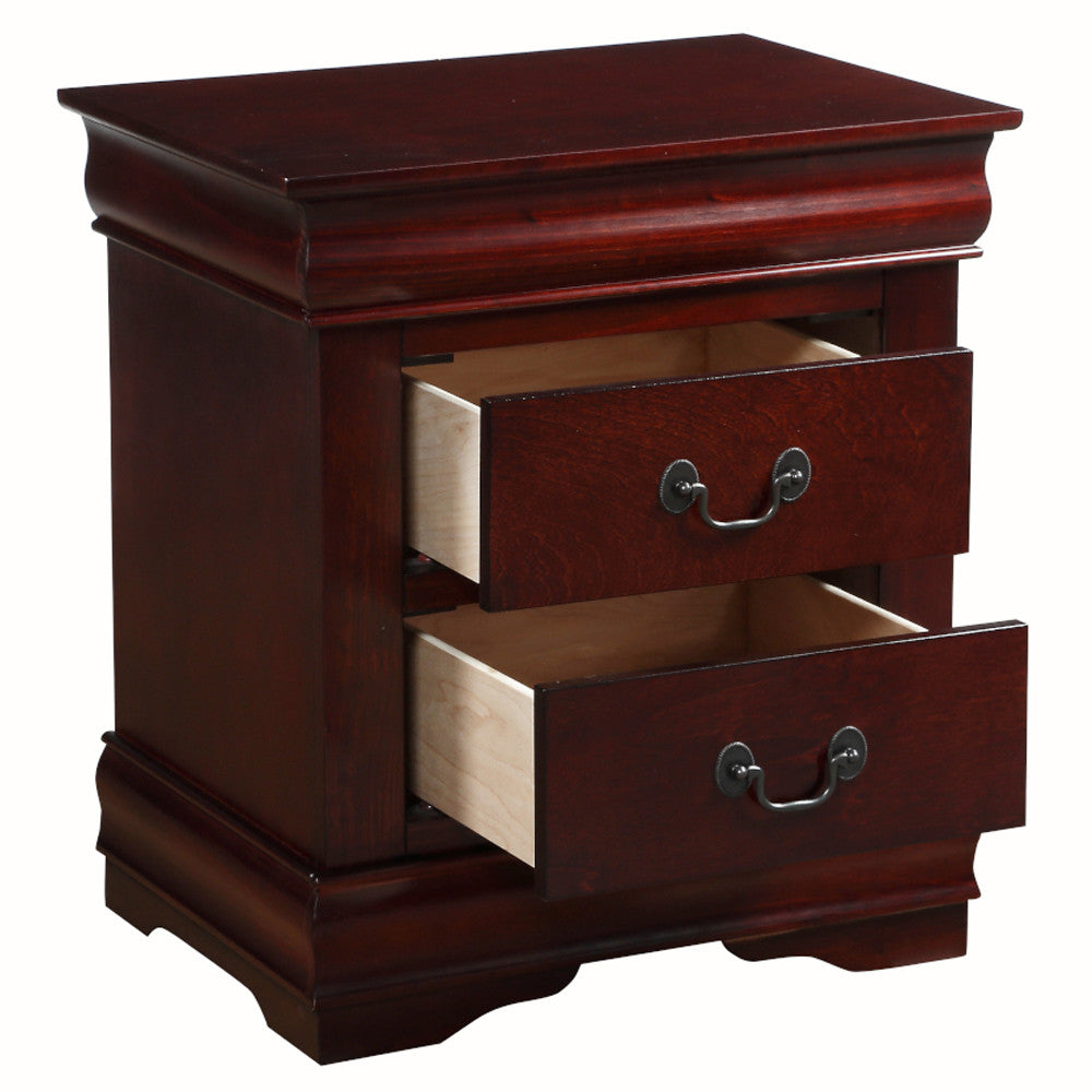 ACME 23753 Louis Philippe Nightstand, Cherry
