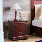 ACME 23753 Louis Philippe Nightstand, Cherry