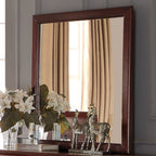 ACME 23754 Louis Philippe Mirror, Cherry