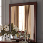 ACME 23754 Louis Philippe Mirror, Cherry