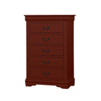 ACME 23756 Louis Philippe Chest, Cherry