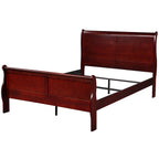 ACME 23760T Louis Philippe Twin Bed, Cherry (1Set/2Ctn)