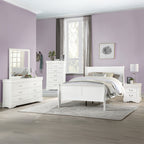 ACME 23833 Louis Philippe Nightstand, White