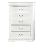ACME 23836 Louis Philippe Chest, White