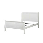 ACME 23840F Louis Philippe Full Bed, White (1Set/2Ctn)