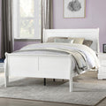 ACME 23845T Louis Philippe Twin Bed, White (1Set/2Ctn)