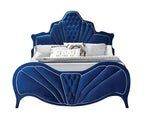 ACME 24217EK Dante Eastern King Bed, Blue Velvet