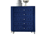 ACME 24226 Dante Chest, Blue Velvet