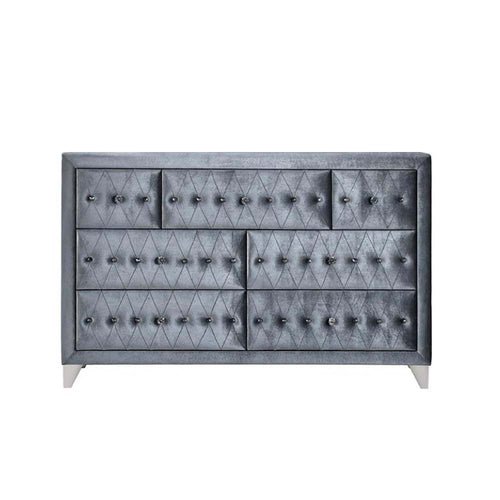 ACME 24235 Dante Dresser, Gray Velvet