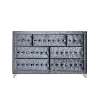 ACME 24235 Dante Dresser, Gray Velvet