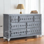 ACME 24235 Dante Dresser, Gray Velvet
