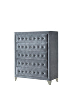 ACME 24236 Dante Chest, Gray Velvet