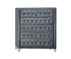 ACME 24236 Dante Chest, Gray Velvet