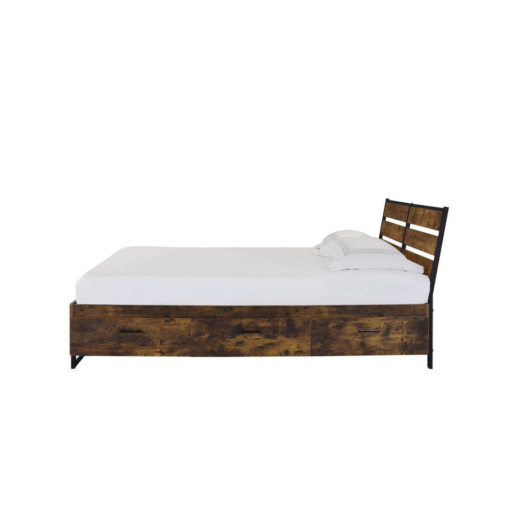 ACME 24257EK Juvanth Eastern King Bed with Storage  2